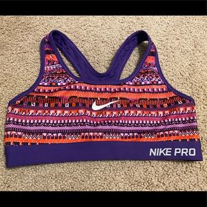 Nike Tribal Print Sports Bra